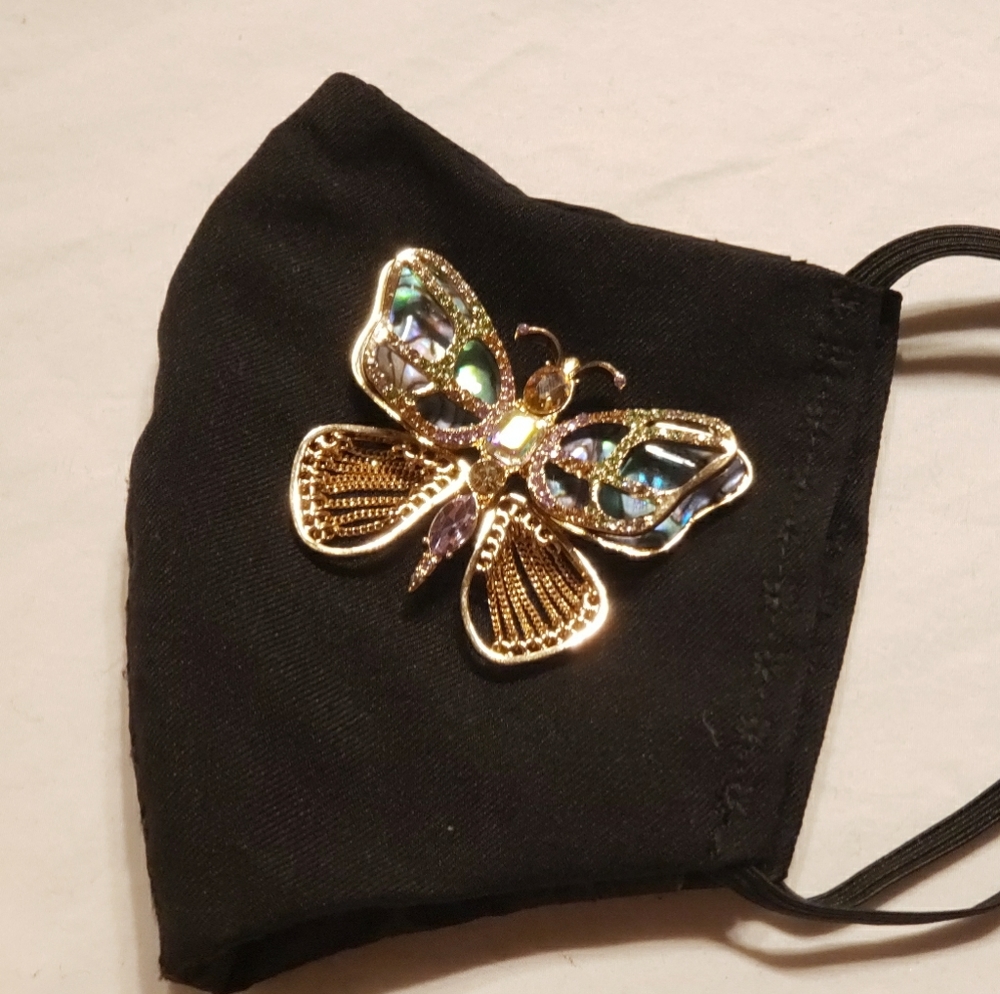 G. Fab Bejewelled Custom Made Face Mask